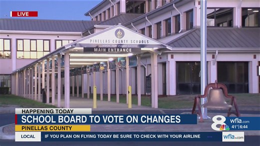 Pinellas School Board to vote on closure, consolidations