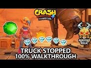 Crash Bandicoot 4 - 100% Walkthrough - Truck Stopped - All Gems Perfect Relic