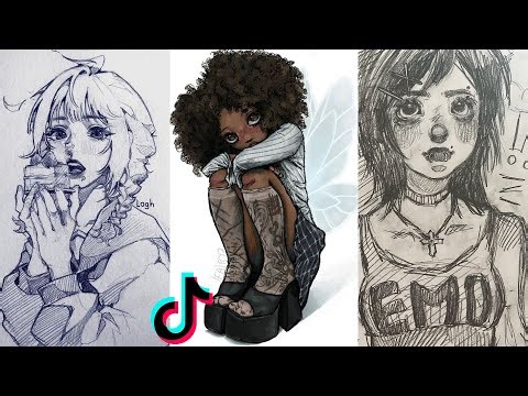 30 Minutes Of ALT Drawing ART - TikToks Compilation #14
