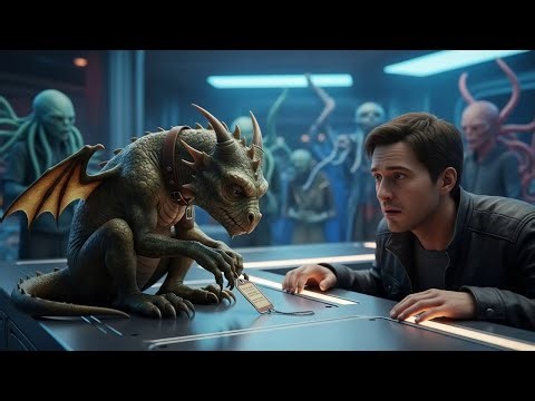 All the Aliens Rejected This Old Dwarf Dragon—until a Man Read the Tag on His Collar! SCi-Fi Story