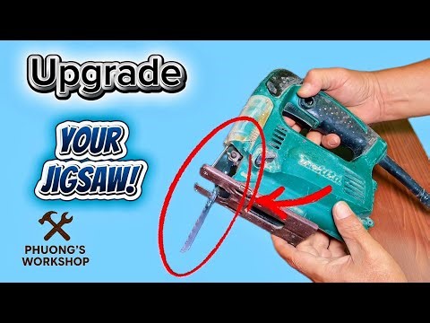 Upgrade Your Jigsaw Into a Table Saw | Simple DIY Tool Hack