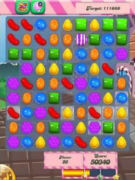 Candy Crush Saga Level 10 Walkthrough / Playthrough.