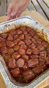 2M views · 10K reactions | Ever had sausage burnt ends? Try this perfect game day appetizer #burntends #sausage #nexgrillnation #asmrfood #easyrecipes #appetizers | Meatkingz | Facebook