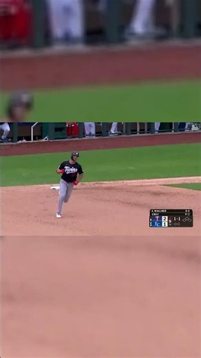 Matt Wallner HR — Distance 405 FT | Launch Angle 20.0° | Exit Velocity 106.8 MPH #Shorts