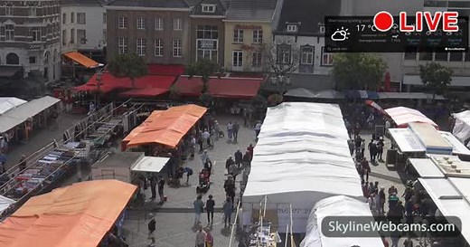 【LIVE】 Webcam Sittard - Town Square | SkylineWebcams