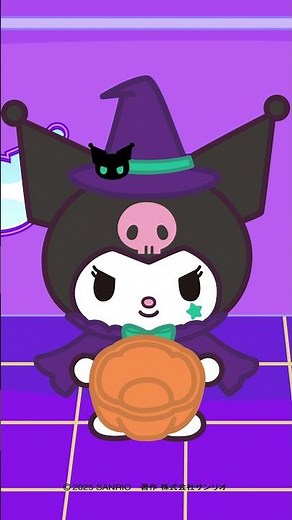 Boo! It's time to trick or treat #Kuromi #Halloween #Sanrio #HelloKittyAndFriends