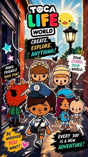 ✨ Welcome to the colorful world of Toca Life World! 🌈🎮