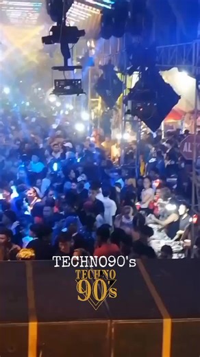 90's Techno Dance Party Under the Stars