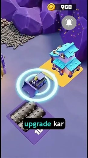Collecting Millions of Coins! 💰🔥 Bulldozer Upgrade Madness #gamingshorts #gameplay