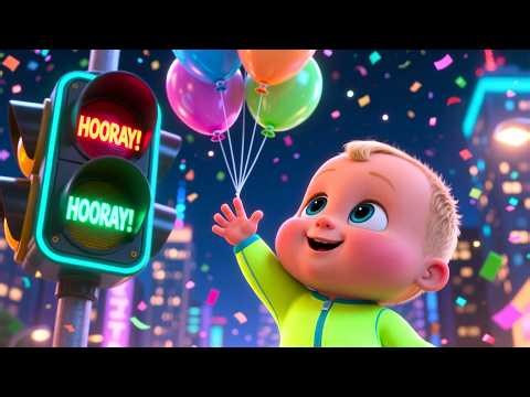 Learn 123 Traffic 🚦🔢 | Fun Numbers & Traffic Adventure for Kids | Preschool Educational Video