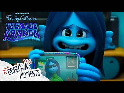 Ruby's Prom Presentation! 📈💃 | Ruby Gillman, Teenage Kraken 🐙 | Movie Moments | Mega Moments