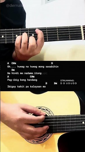 Huwag Na Huwag Mong Sasabihin - Kitchie Nadal (Maloi Cover) Guitar Chords Tutorial For Beginners