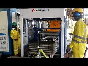 NEW QT10 Cabro Block Machine in Athi River QGM Concrete Block Machine for Bamburi Cement