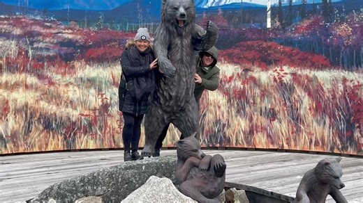 ⛴️⛴️ Hello from The Marquee onboard Silver Nova. Today in Skagway we walk the Yukon Suspension Bridge and learn about the history of the gold rush ⛴️⛴️ | Oasis Travel