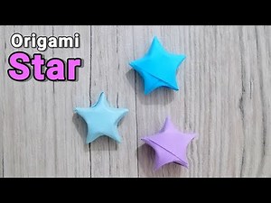 How to Make Origami Star - Origami Star Tutorial