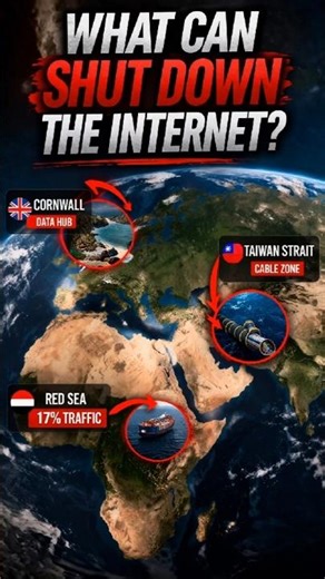 These 3 Hidden Places Can Disrupt the Global Internet 🛜