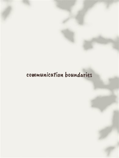 Day 28 Guide - Communication Boundaries Respond to messages on your own timeline today. Pause before replying, even if you could respond right away. Let yourself have space. You're allowed to be unreachable sometimes. What's the hardest part for you - guilt,fear of being judged, or the habit of people-pleasing? 🤍🤍 #boundaries #boundariesarehealthy #boundariesmatter