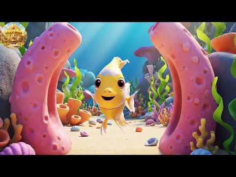 The Fish in the Sea Goes Wiggle Wiggle Wiggle | Fun Kids Rhyme for Toddlers