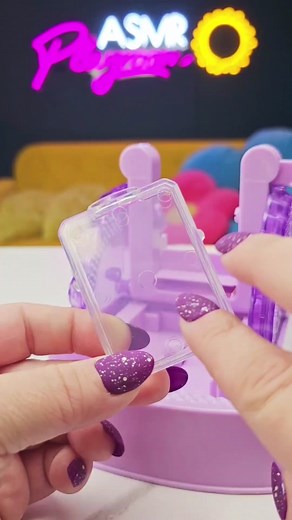 Korean DIY Shaker Toy Maker 💜 #asmr #diy #makertoys | asmrplayroom