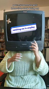 Cosplay Fun with My Sister-Roommate | TV Head Girl NPC Livestream