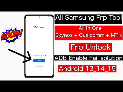 Samsung FRP Bypass Free Method || Samsung Frp Bypass Android 14_15 || Free Tool 2024