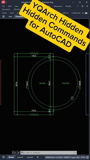 🔧 AutoCAD Plugin Tips: YQArch’s Secret Magical Commands Revealed! ✨ #architecture #AutoCAD #tutorial