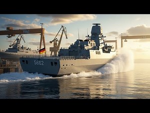 Deutschlands mächtiges Kriegsschiff – Moderne Technik der Marine 🇩🇪⚓“