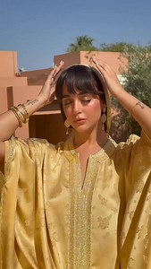 You can ask the flowers, I sit for hours 💐 New drop online 💞 | Moroccan Touch