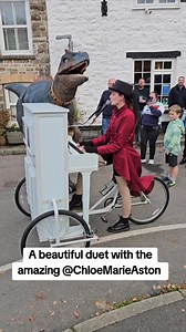 A beautiful duet with Chloe Marie Aston today! 🤣🤣 Fair play to her! It's not easy when Diablos trying to sing along with you! What a great day at Bampton Charter Fair @pianobikegirl #beautiful #haha #jokes #love #cutenessoverload #cute #family #Smiles #fun #funday #Roarsome #kids #sweet #excited #entertaining #entertainer #entertainment #jurassic #JurassicWorld #jurassicpark #funnymoments #funnyposts #funny #dinosaurs #dinosaursofinstagram #RaptorsWorldUK #singer #song #karaoke | Raptors World