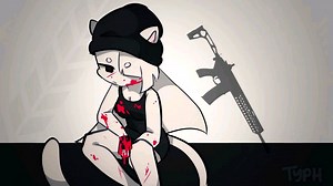 CLOSE EYES // ANIMATION MEME (blood warning)