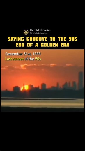 FutureTech | WealthMindset | Innovation. on Instagram: "The last sunset of the 90s hit different. We didn't know it, but childhood was about to change forever ‎ ‎December 31st, 1999. ‎ ‎The sun was setting on the decade that raised us Walkmans, Blockbuster nights, Nickelodeon slime, and Saturday morning cartoons. ‎ ‎We didn't realize it at the time, but that was the last sunset of a simpler world. ‎ ‎No smartphones. No social media. Just AIM away messages, VHS tapes that needed rewinding, and th