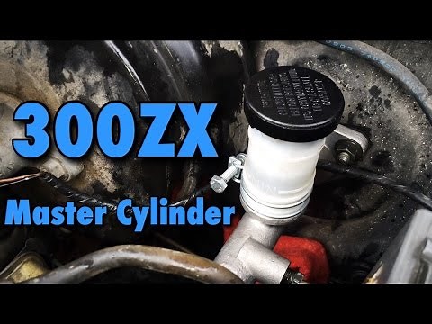 Nissan 300ZX Clutch Master Cylinder Replacement
