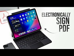 How to Electronically Sign a PDF on iPad Drive Easy (tutorial)