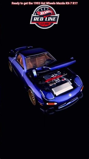 Hot Wheels RLC Exclusive 1993 Mazda RX-7 R1 #hotwheels
