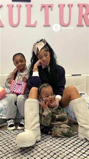 Cardi B shares first photo of new son