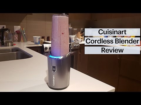 Cuisinart Cordless Compact Blender Review