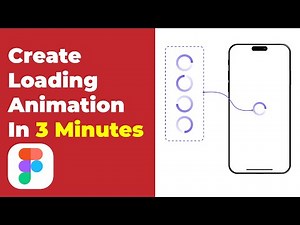 Create a Circle Ring Loading Spinner Animation in Figma