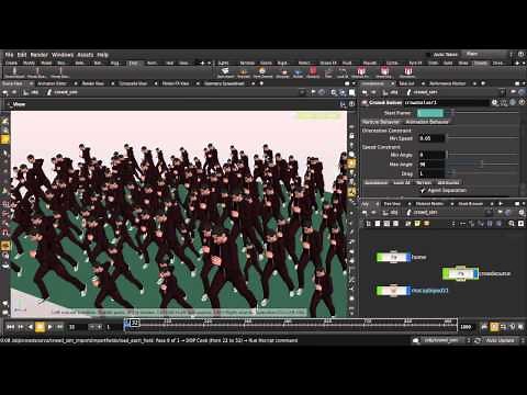 Houdini | Crowds Path