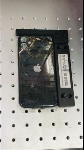 IPhone 11 laser removing back glass iPhone 11 back tutorial repair