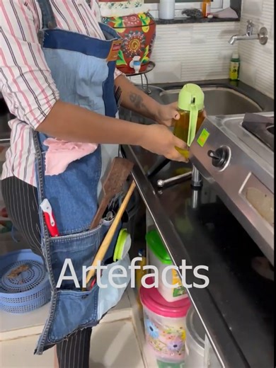Transforming Upcycled Denim Scraps into a Stylish Apron