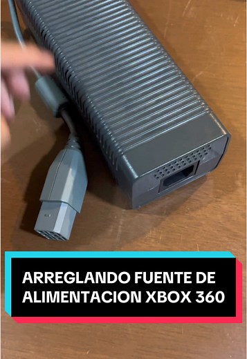 Reparación de fuente de poder para Xbox 360