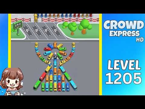 Crowd Express Level 1205 Solution Walkthrough