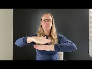 Somewhere Over the Rainbow - sign language