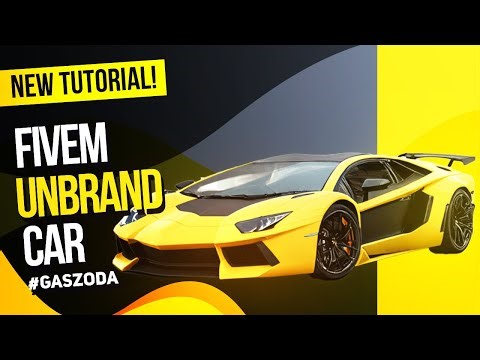 How to Unbrand Cars for FiveM | Remove Car Logos (Blender + Sollumz Tutorial)