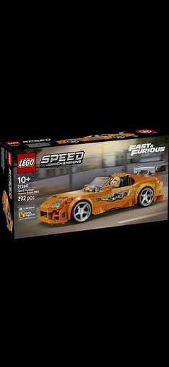 LEGO Speed Champions - NEW! Fast and Furious official set (Brian's Toyota Supra MK4) 77260