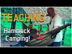 Hammock Camping for BEGINNERS: First Time Setup GUIDE in the Woods