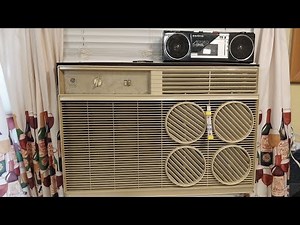 Vintage GE Superthrust air conditioner