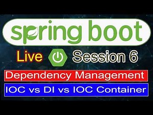 Spring Framework Full Course | Lecture 6 | IOC Container, Dependency Injection & Java Config