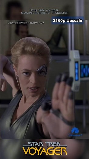 There are no rules | 7 of 9 | Star Trek: Voyager S06E15 'Tsunkatse' #shorts #startrek #clips