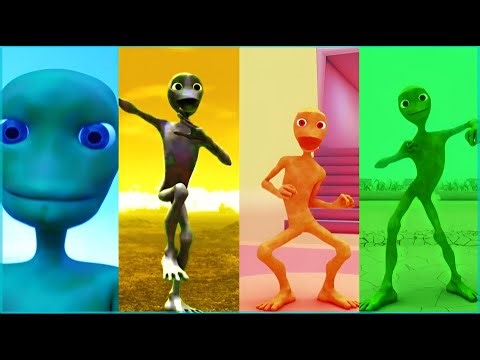 "Green Alien vs Human Dance Battle (Who Wins?)"